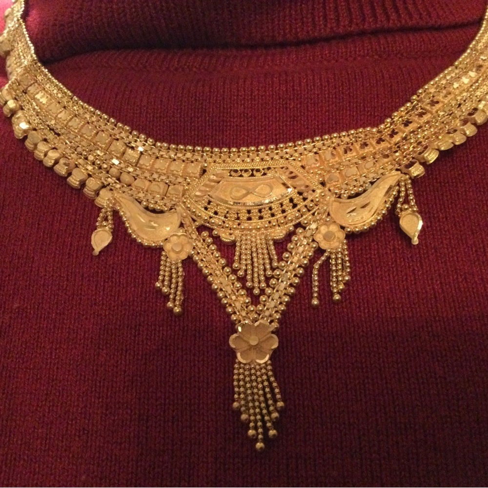 22K Yellow Gold Necklace